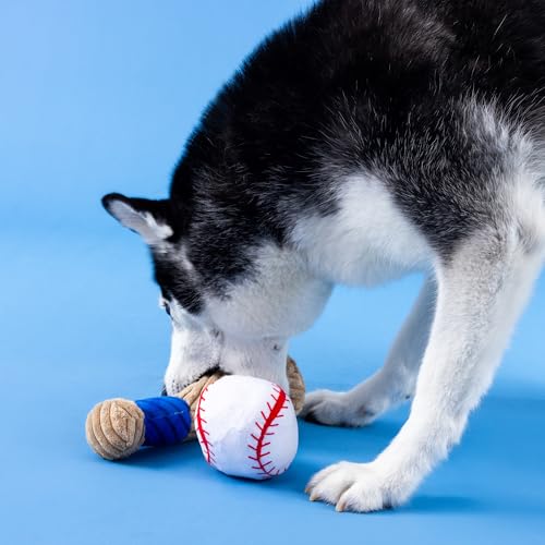 Fringe Batter Up peluche con cuerda: excelente para jalar y tirar