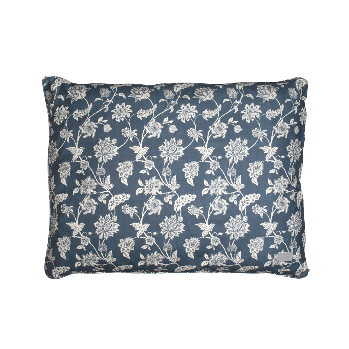 Fringe Indienne Azul Costero – cama para perros grandes, cómoda para dormir