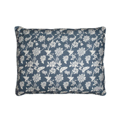 Fringe Indienne Azul Costero – cama para perros grandes, cómoda para dormir