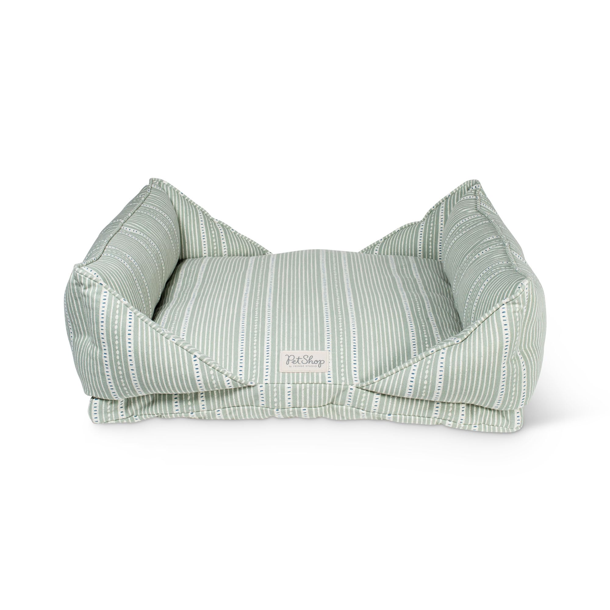 Fringe Studio cama para perro, enfoque 30w-23d, descanso suave y cómodo.