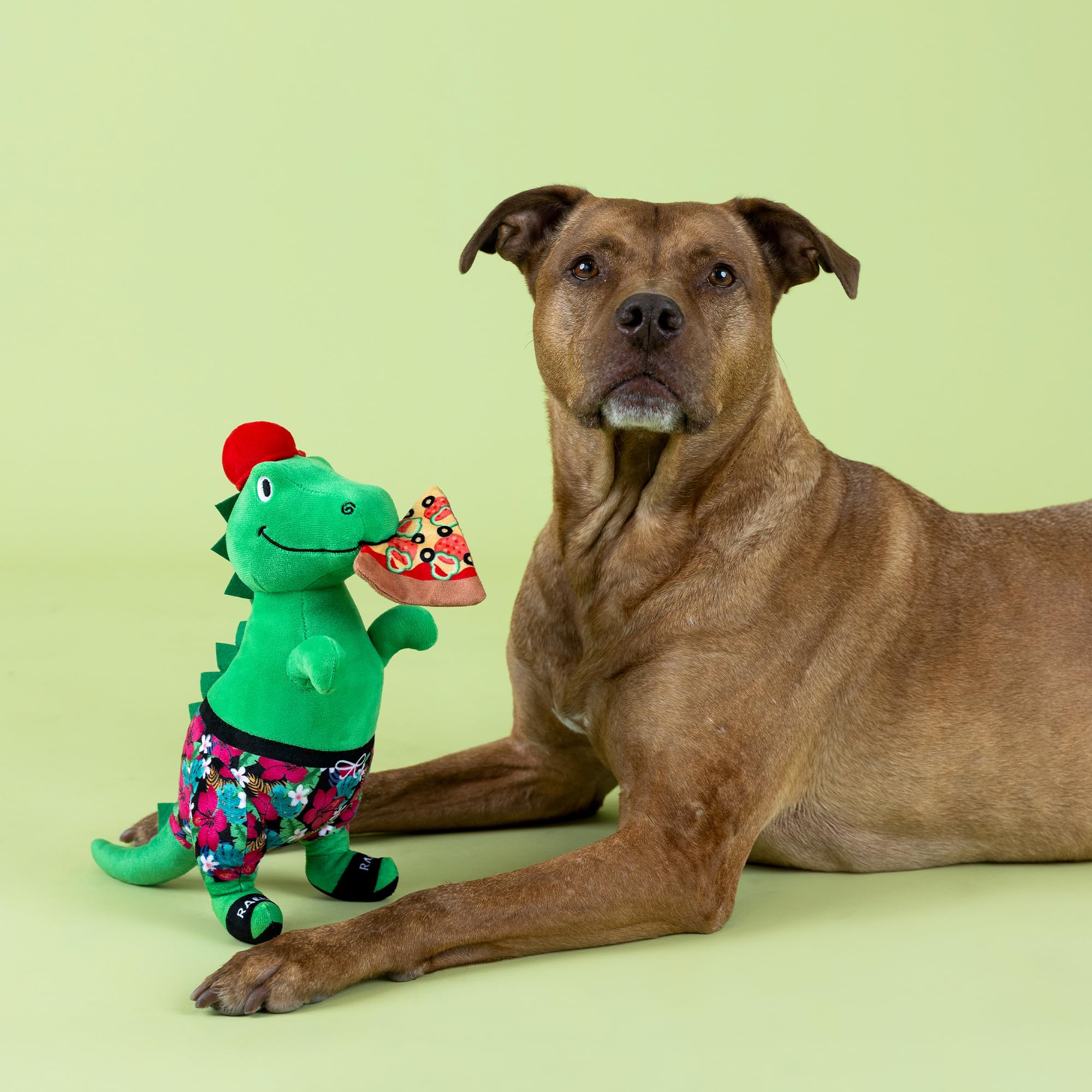 Fringe Studio Pizzasaurus Rex, ideal para lanzar y buscar durante el juego.