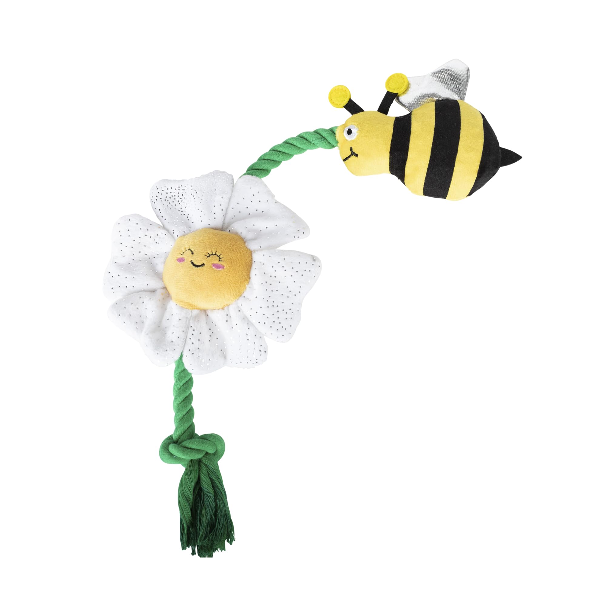 Fringe Studio Pollen para perros: peluche con cuerda para juego interactivo