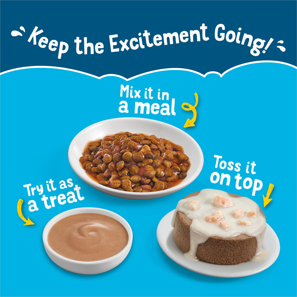 Friskies All-Star Faves: mini sopa de pollo para hidratar croquetas.