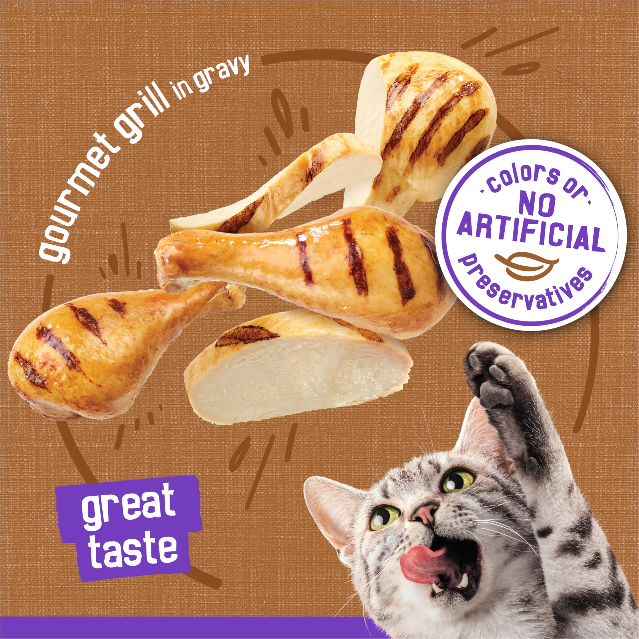 Friskies aroma delicioso para gato durante la comida