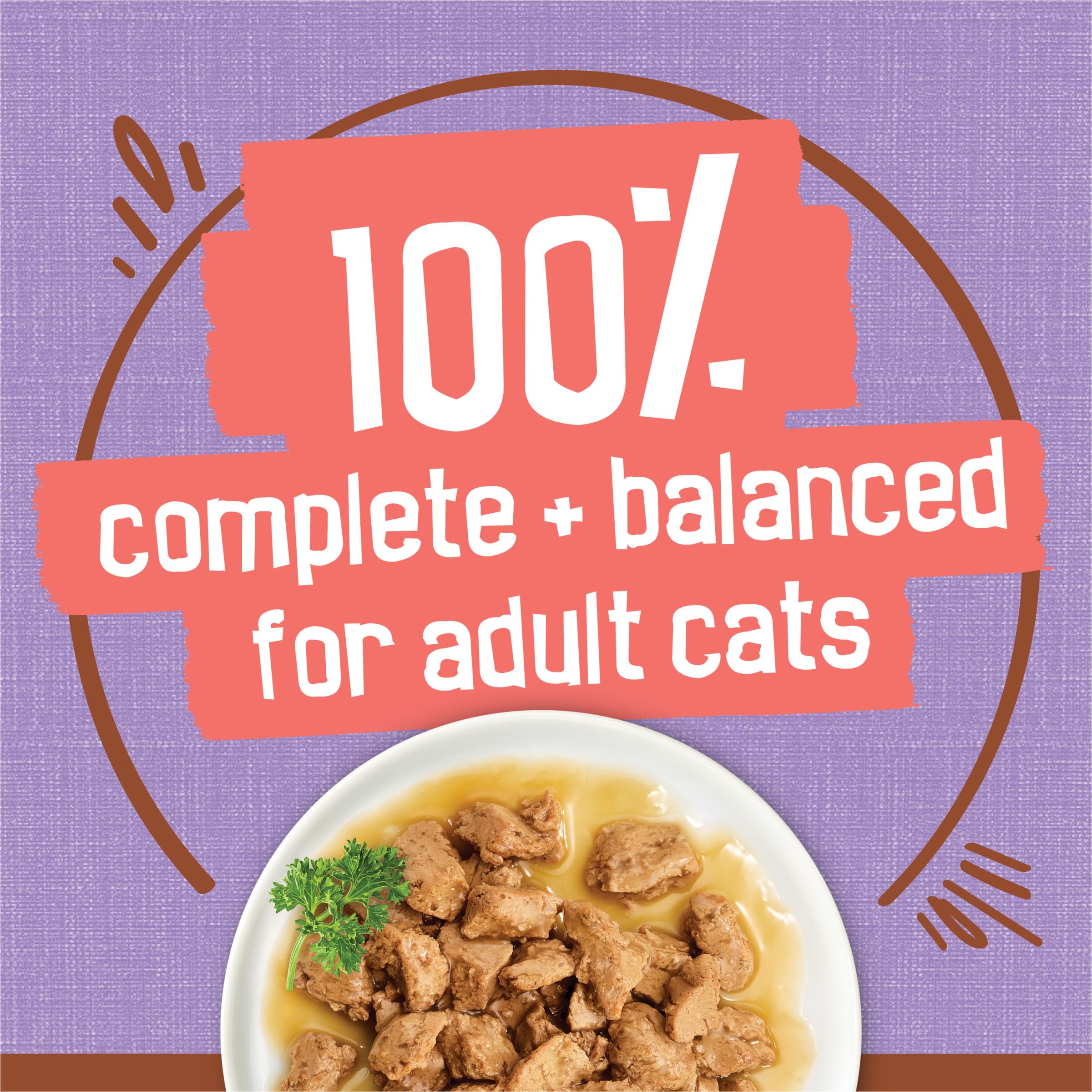 Friskies aroma apetitoso guía a la hora de comer.