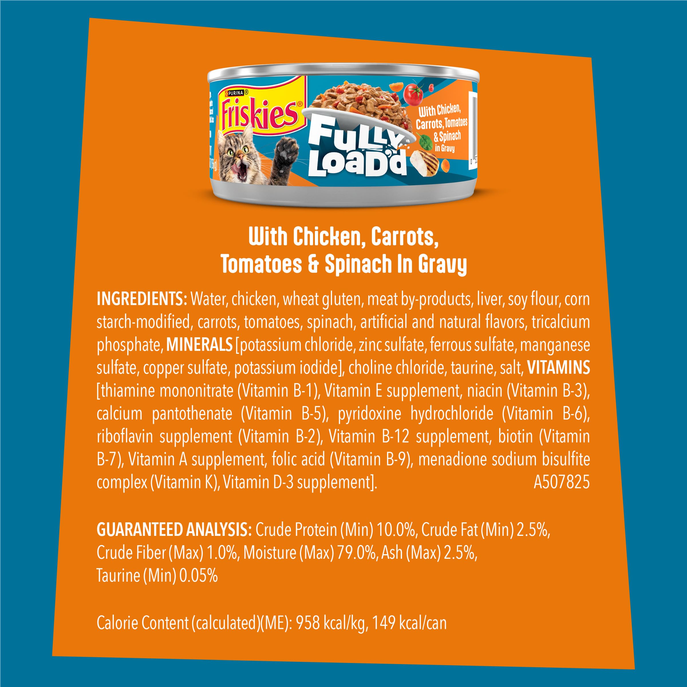 Friskies Fully Load’d: salsa sabrosa que cubre trocitos, haciendo cada bocado más apetitoso.