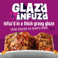 Friskies Glaz’d e Infuz’d, lata abierta con salsa espesa que adhiere.