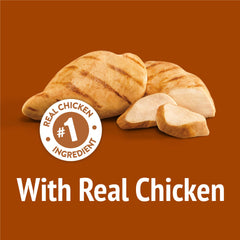 Golosinas para gatos Friskies con pollo real como ingrediente principal