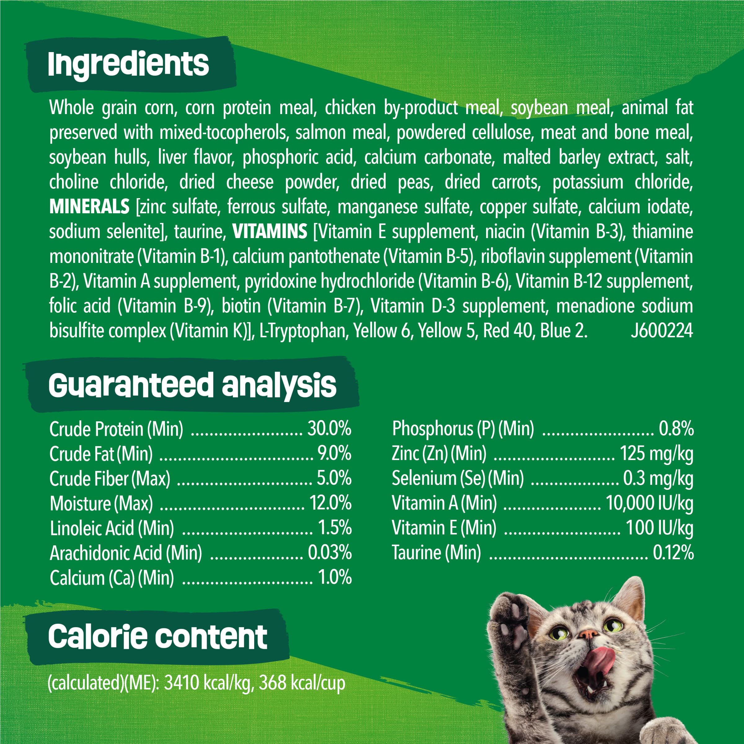 Friskies croquetas con vitamina A y taurina para visión.