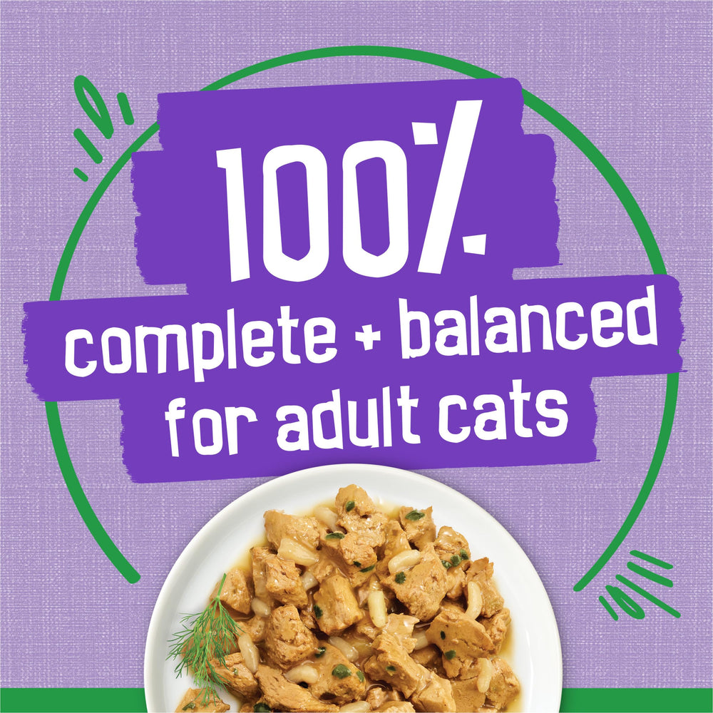 Friskies Indoor sabrosa-salsa-pavo, aroma atrayente para la hora de comer.