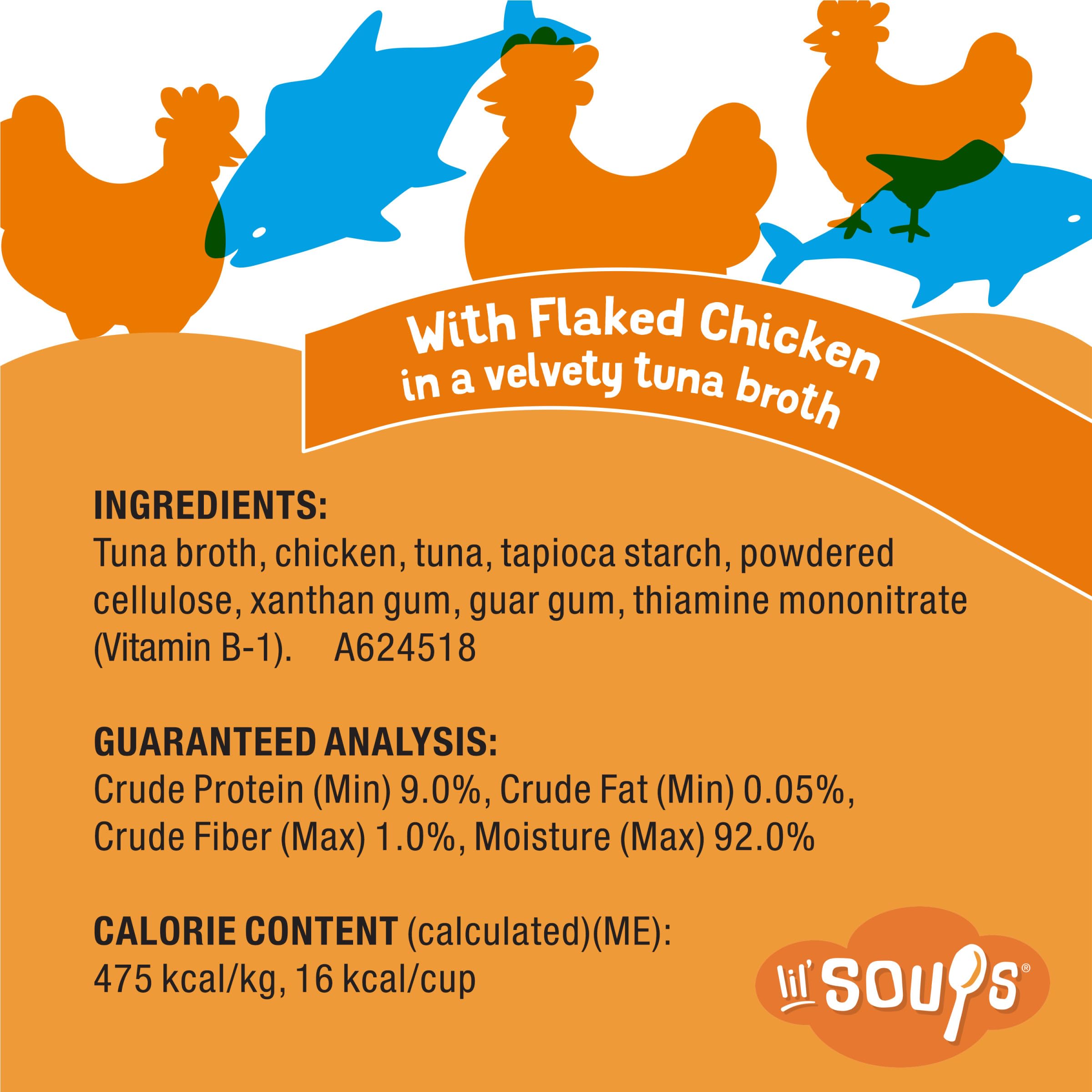 Friskies Lil' Soups sin colorantes artificiales, opción natural para acariciar papilas