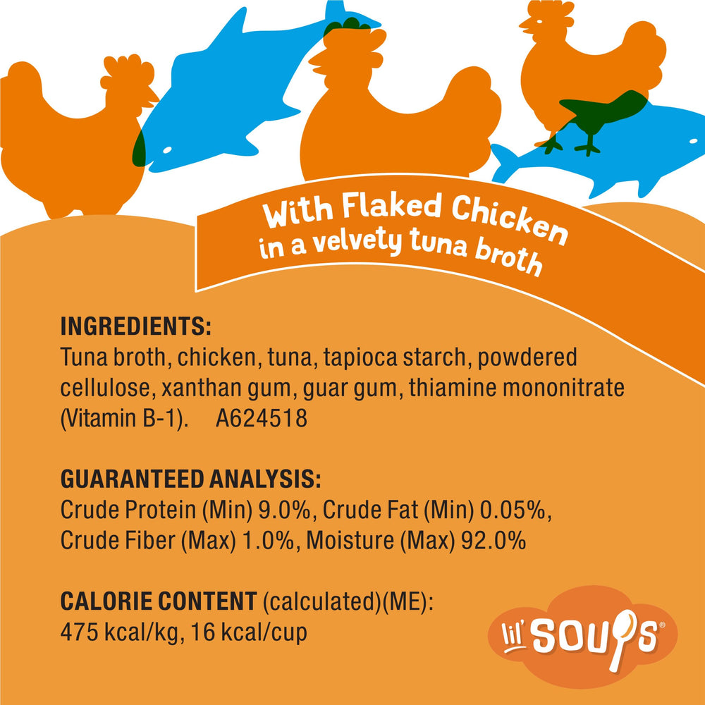 Friskies Lil' Soups sin colorantes artificiales, opción natural para acariciar papilas