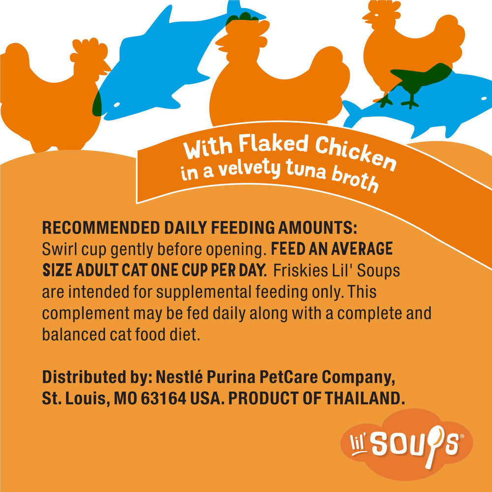 Purina Friskies Lil' Soups sin conservantes, snack seguro entre comidas