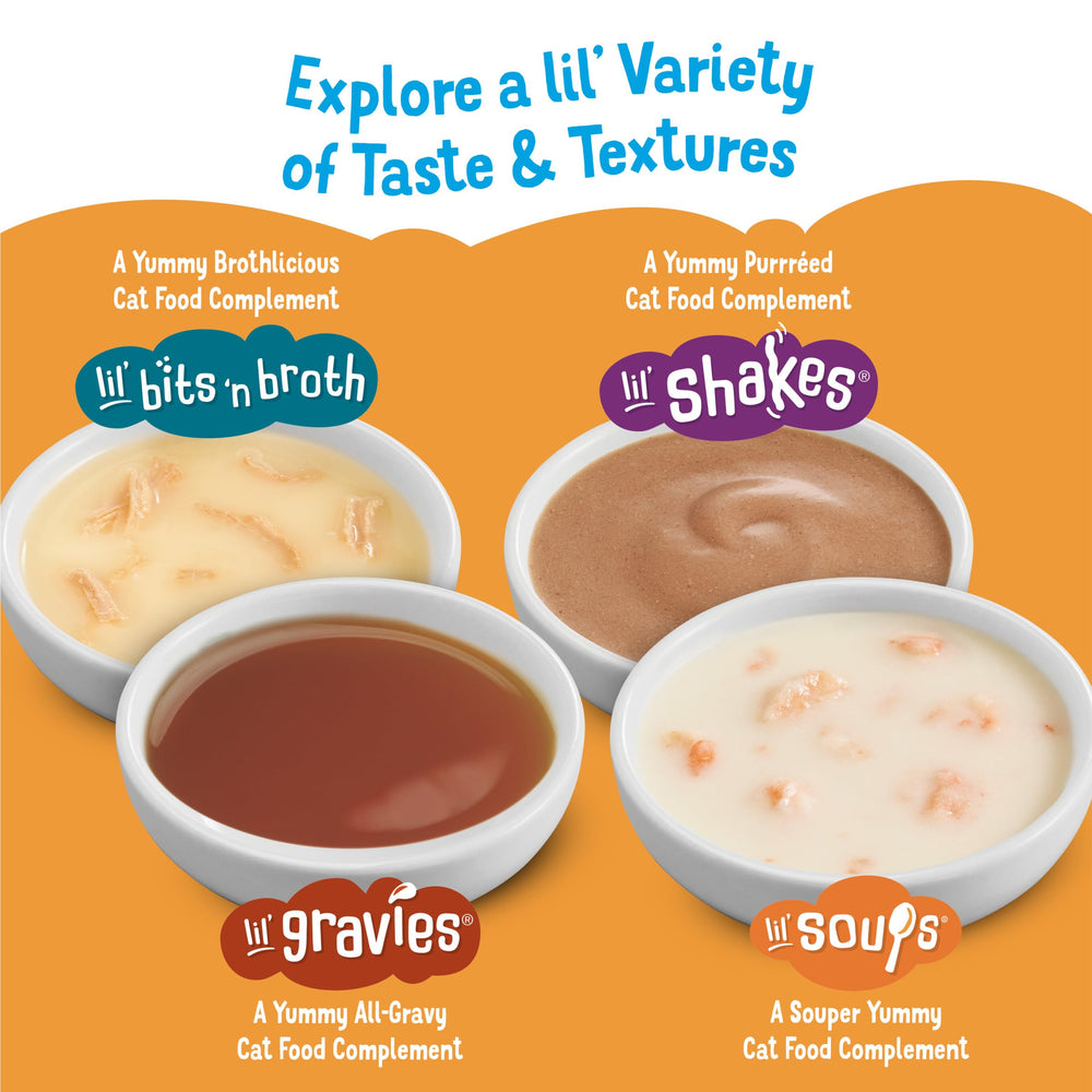 Friskies Lil’ Soups con vitaminas, apoyo a la dieta