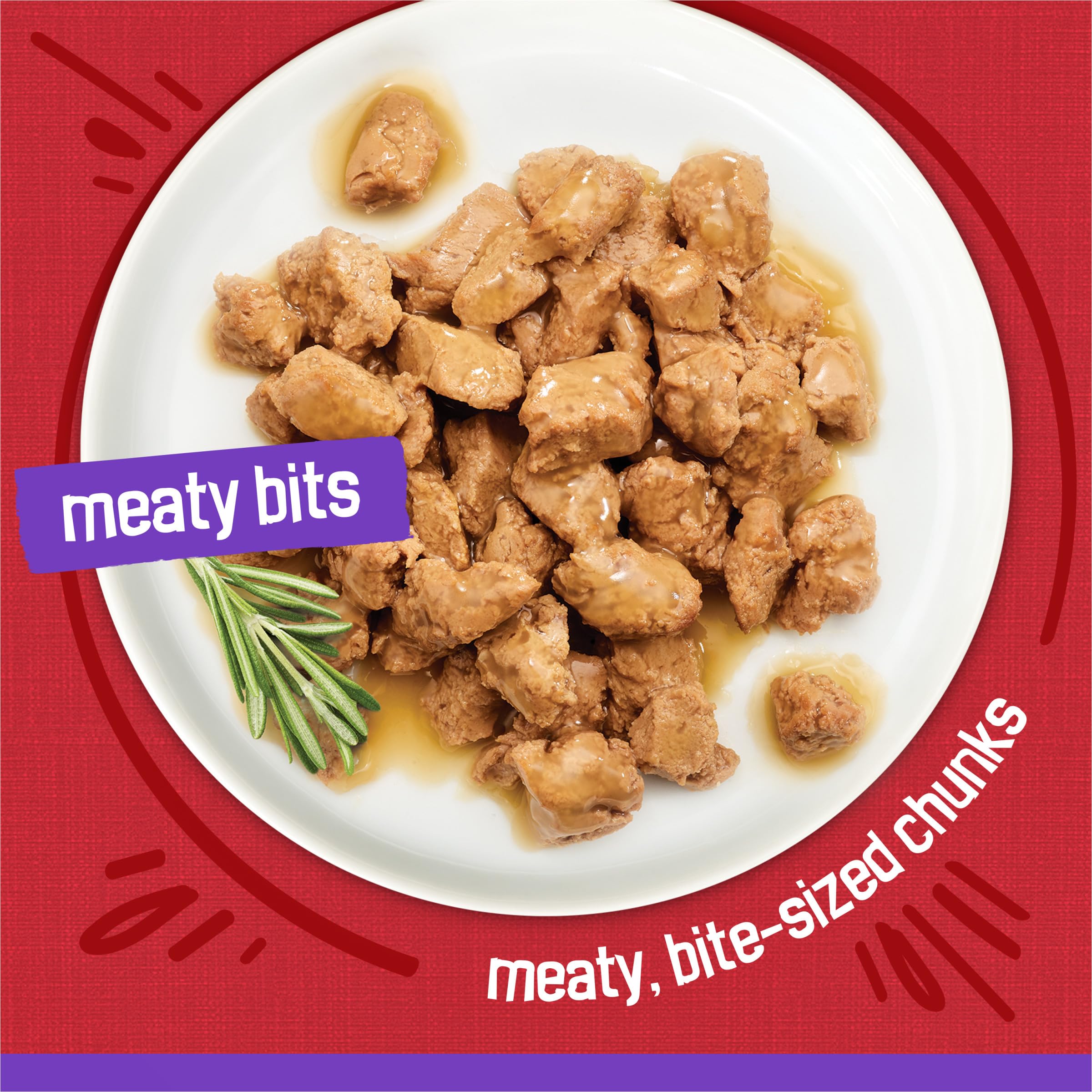 Friskies Meaty Bits sin colorantes ni conservantes artificiales