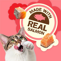 Friskies Party Mix Natural Yums, bocados crujientes ideales para premiar entre comidas