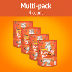 Friskies Party Mix Original Crunch con formas divertidas para hacer el snack más entretenido