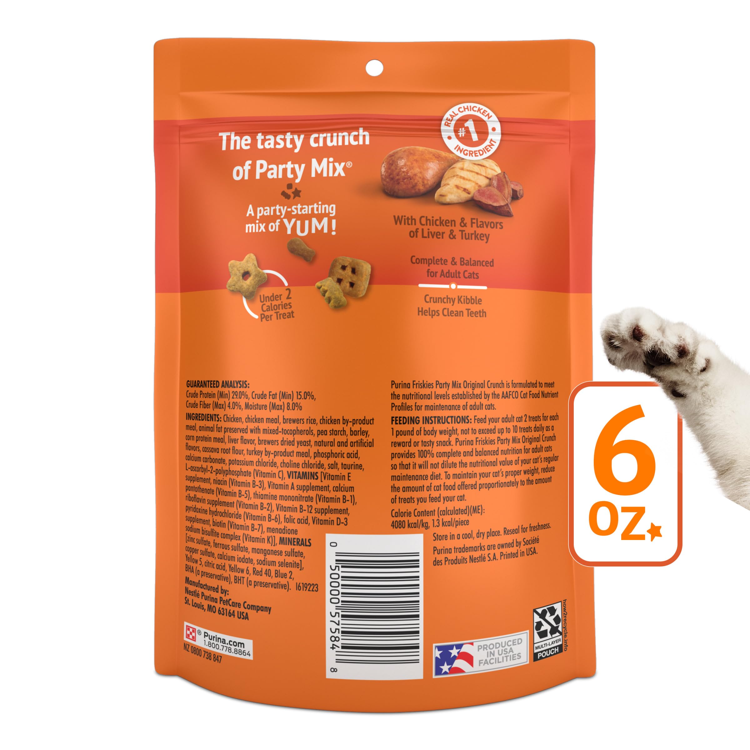 Producto fabricado en instalaciones de Purina en EE. UU.