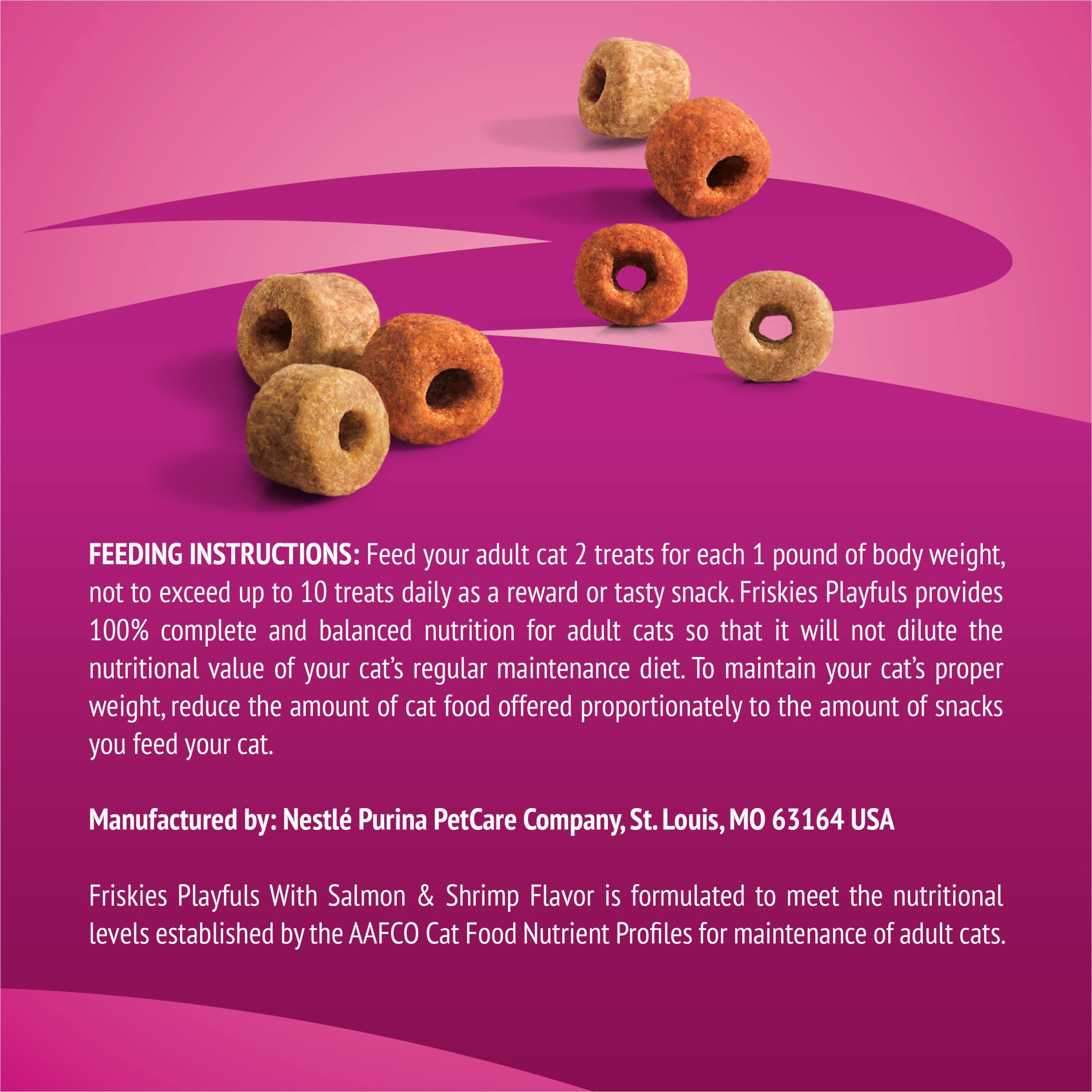 Friskies Playfuls premio del dia para gato: snack sabroso para un momento especial.