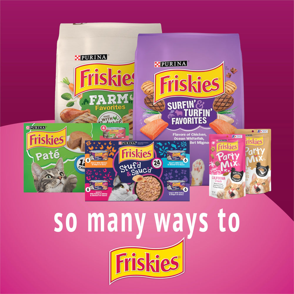 Friskies Playfuls presentacion pack: imagen atractiva que invita a la compra.