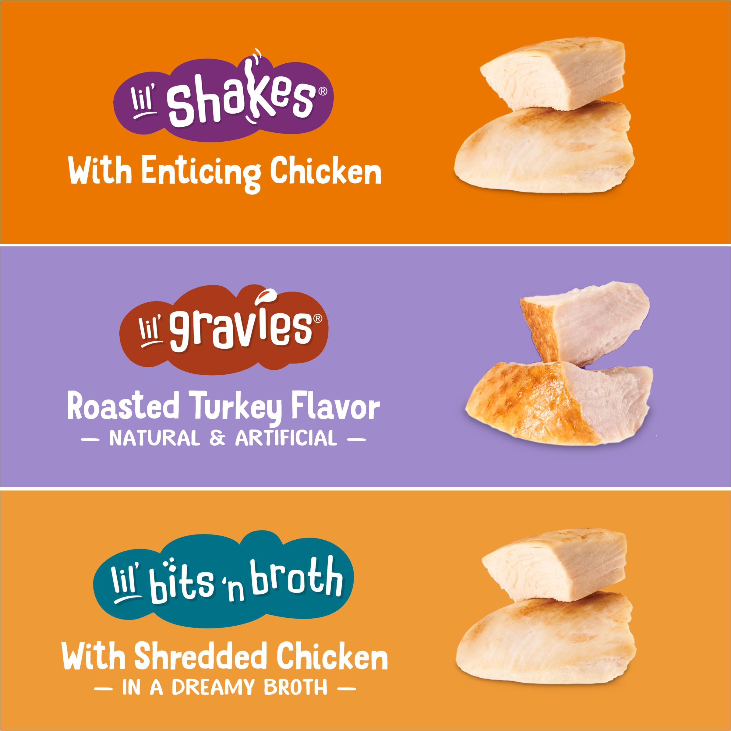 Friskies Pollos Favoritos pedacitos y caldo: complemento sabroso para croquetas secas