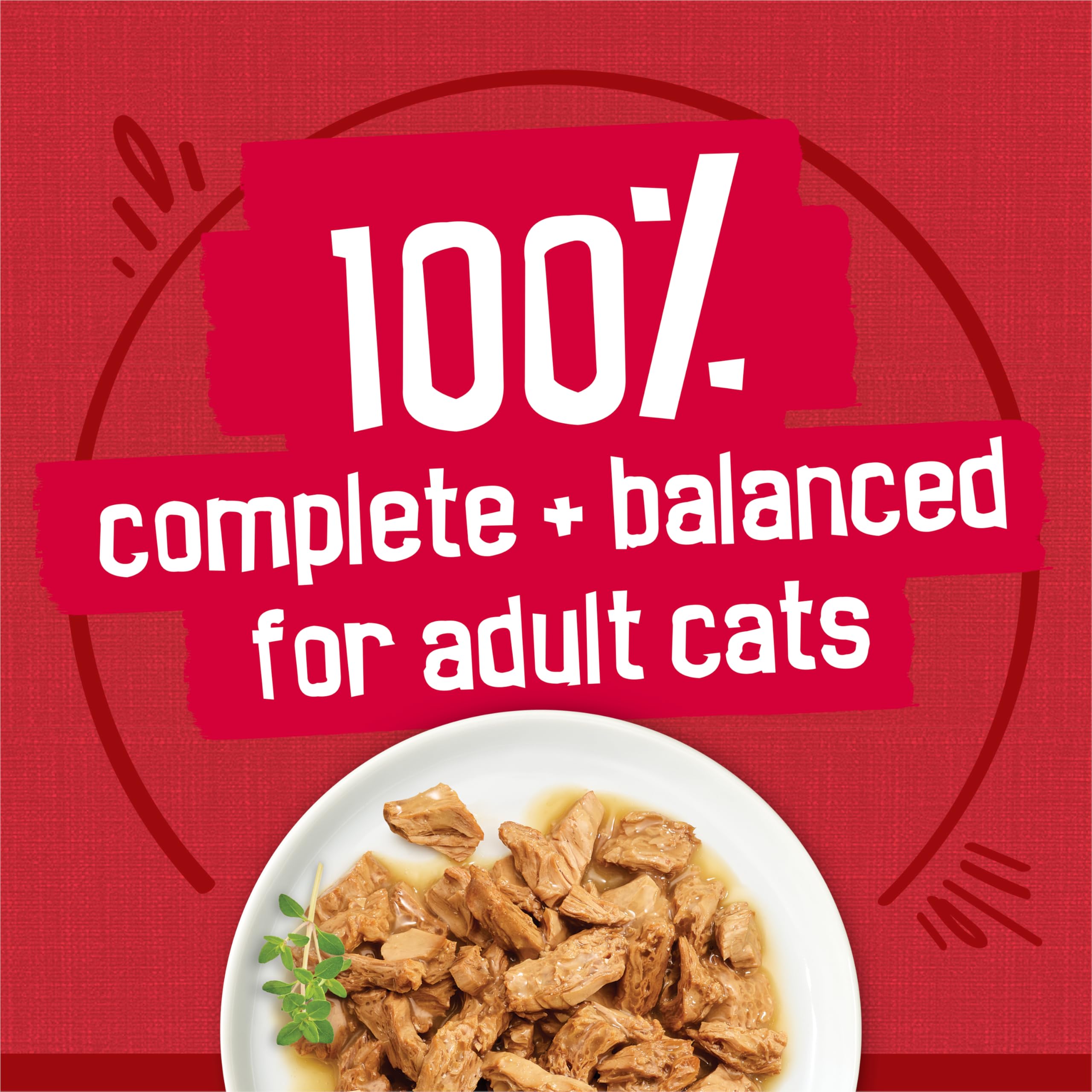 Friskies Prime Filets libre de colorantes y conservantes artificiales.