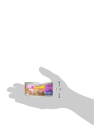 Friskies Prime Filets Turkey Dinner: trozos desmenuzados de pavo, textura suave.