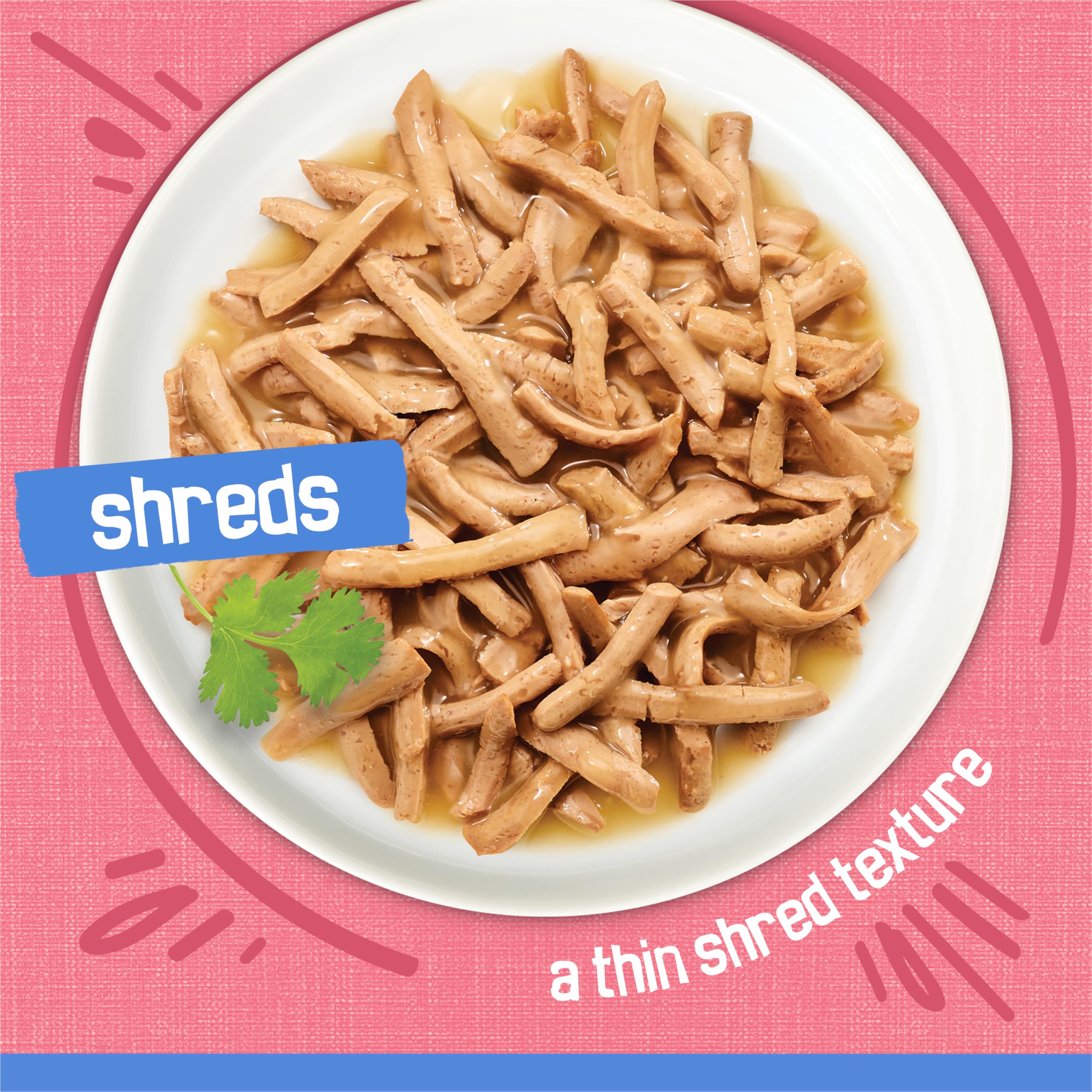 Friskies salmón deshebrado en salsa, lata 02: sabor atractivo para comer.