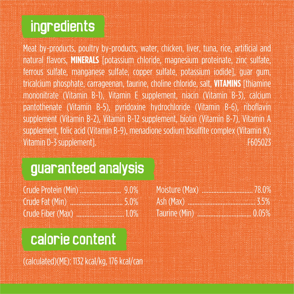 Friskies alimento sin colorantes ni conservantes artificiales