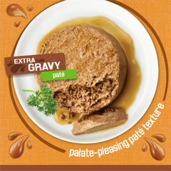 Friskies Tazón Pollo Salsa: tazón listo para alimentar con salsa sabrosa