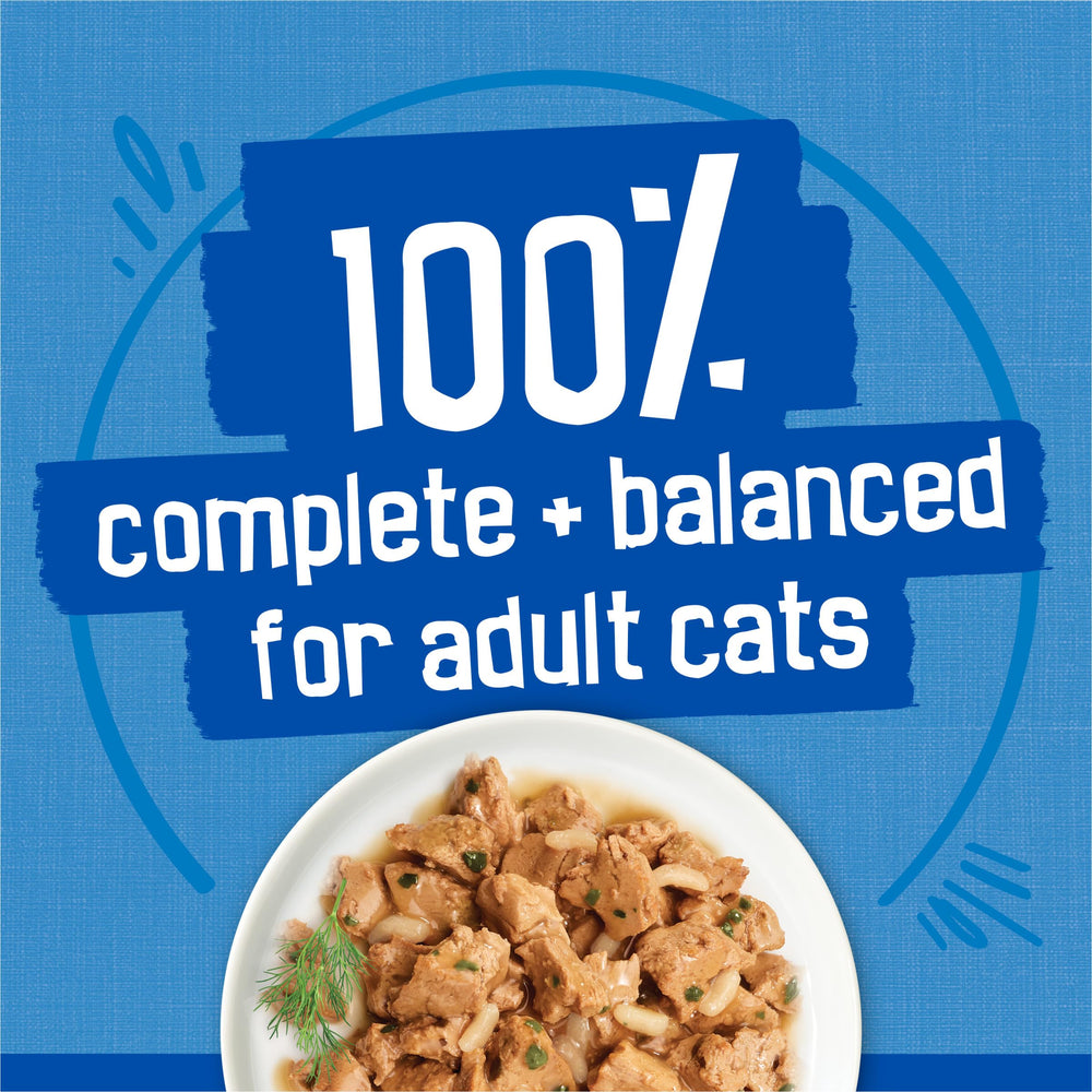 Friskies Tesoros Sabrosos: filetes con pescado y atún en salsa.