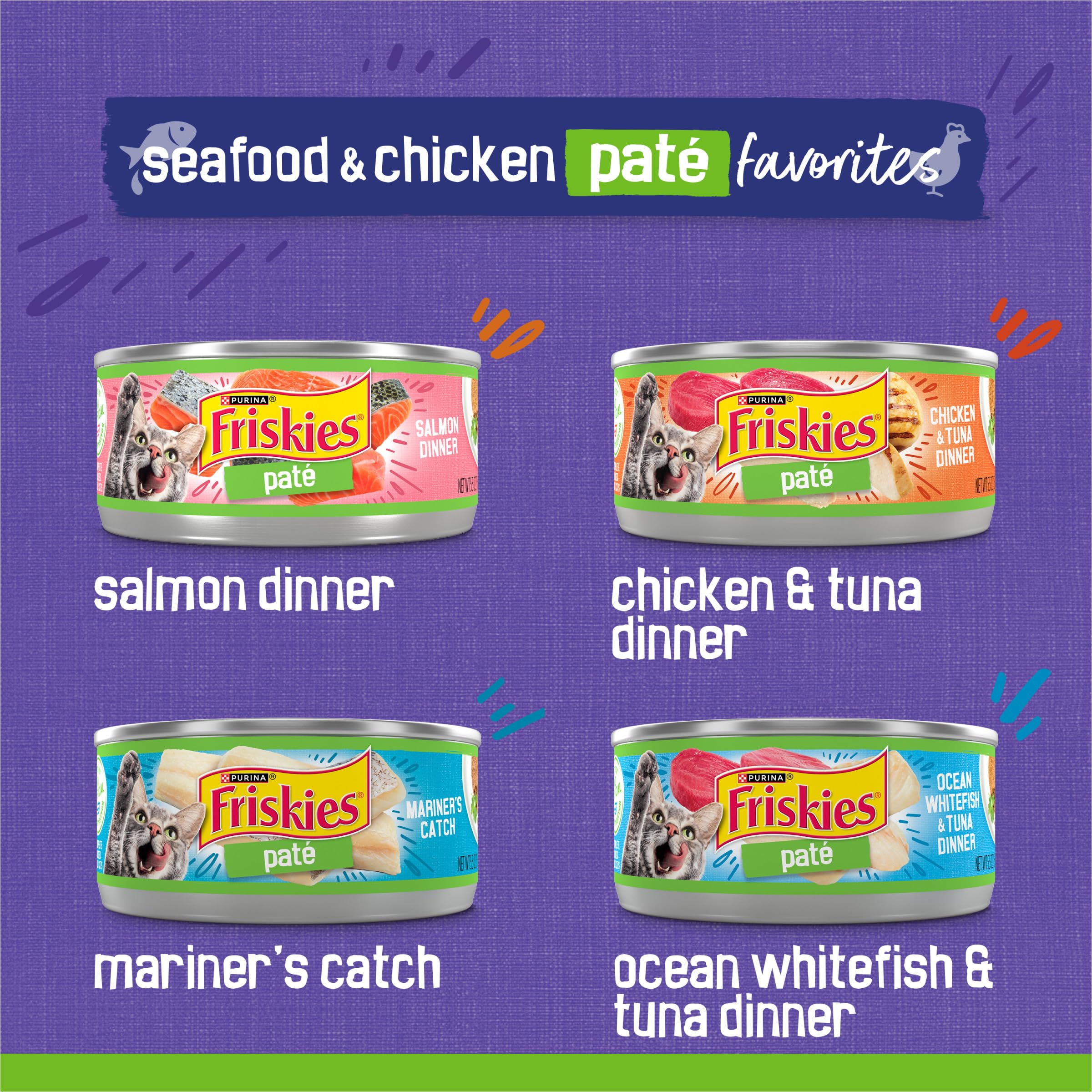 Friskies pate suave, invita a comer con gusto
