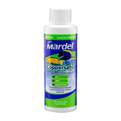 Fritz Mardel Coppersafe 4oz, botella para tratamiento de parásitos externos en acuarios.