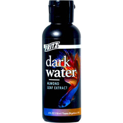 Fritz Aquatics Extracto de hojas de almendro indio, botella vertiendo, crea agua oscura natural para Bettas