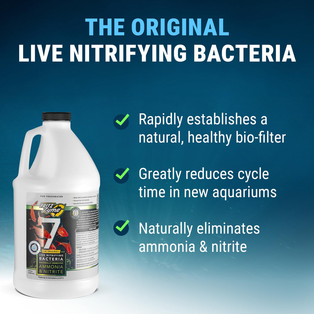 FritzZyme 7: equilibrio biológico estable en el acuario.