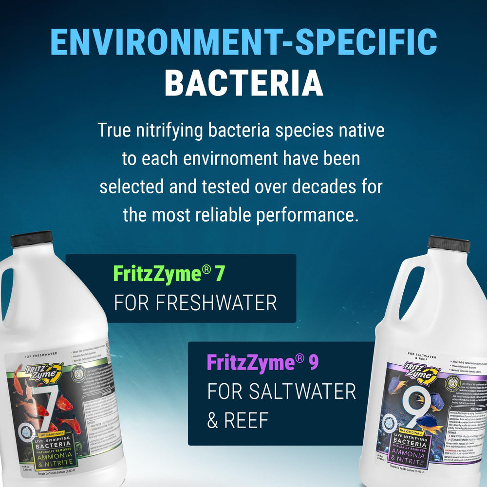 FritzZyme 7: envase de 64 onzas listo para almacenamiento práctico.
