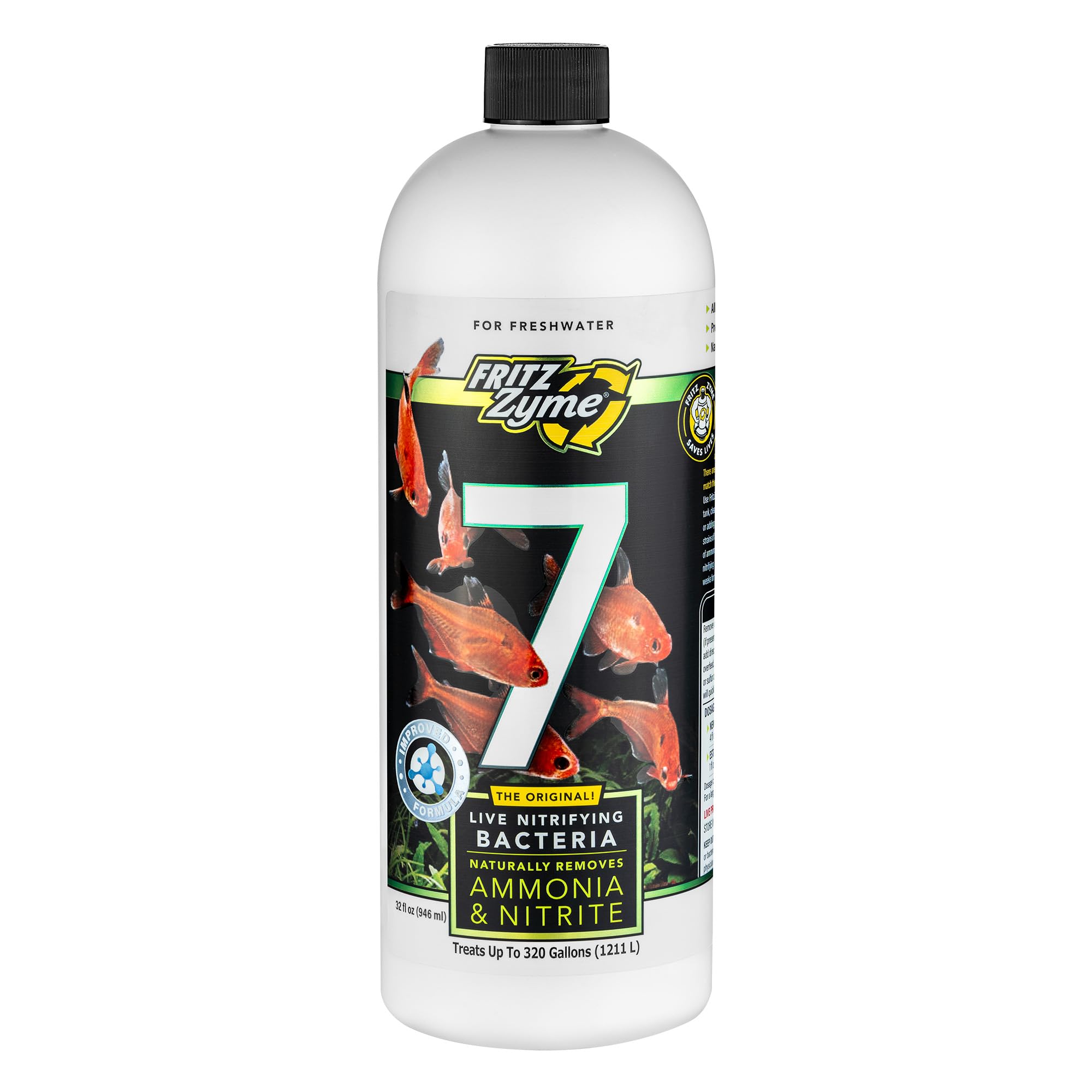 FritzZyme 7: bacterias nitrificantes vivas para acelerar el ciclo del biofiltro.