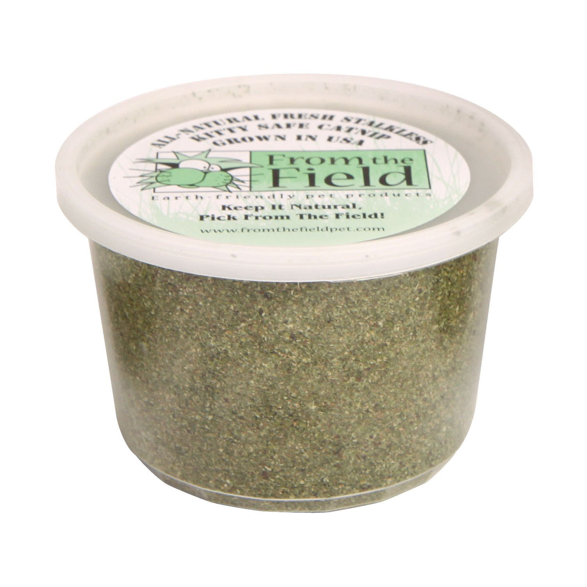 Catnip From The Field fino molido sin tallos en caja, aroma fresco para jugar