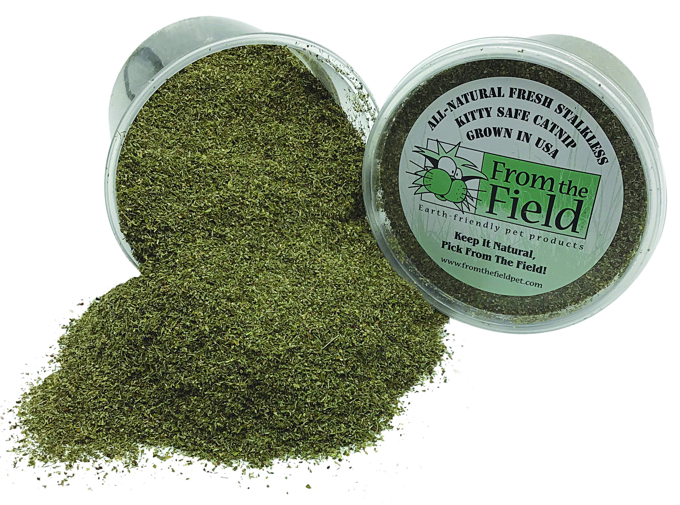 Catnip From The Field, granos negros esterilizados visibles para seguridad