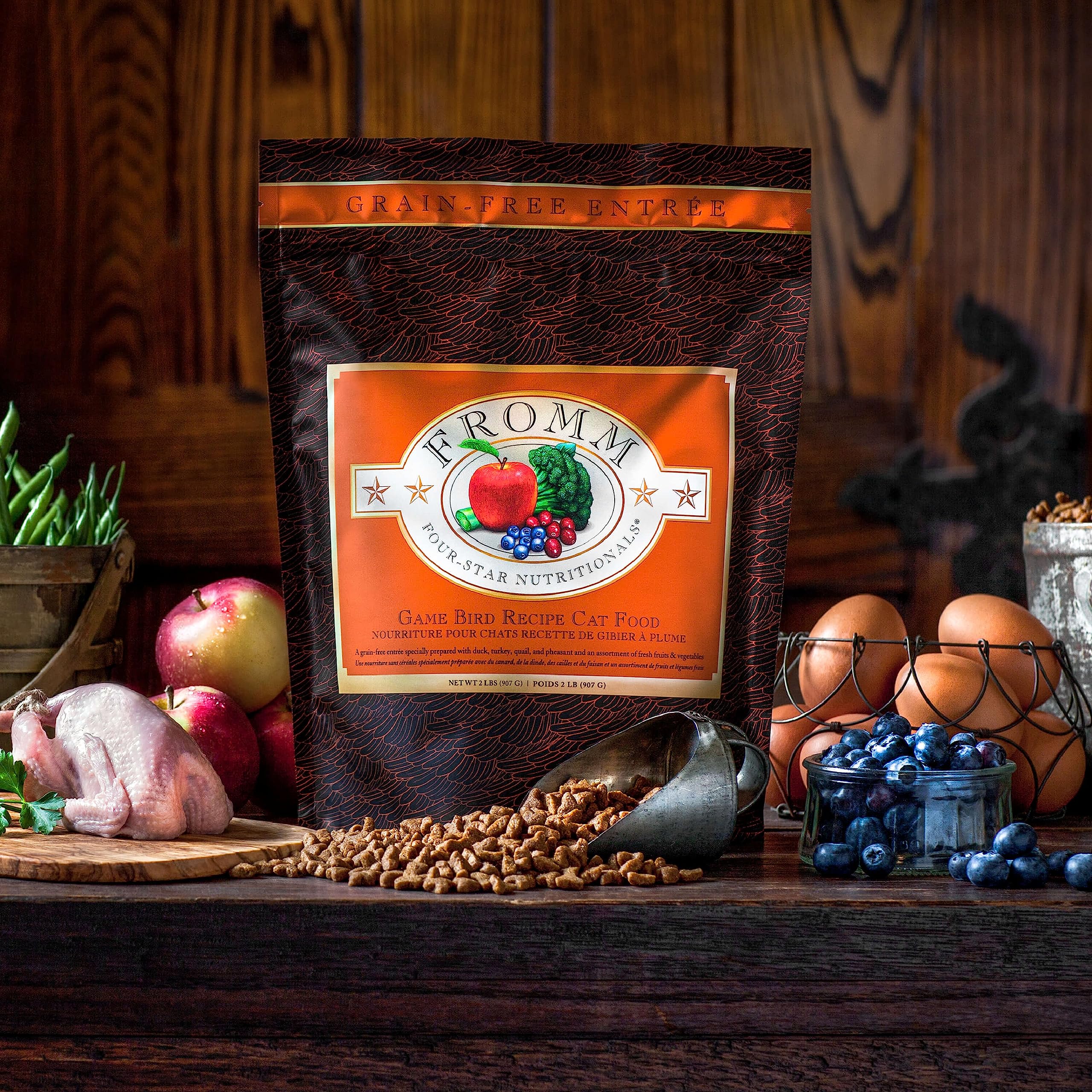 Fromm Four-Star Game Bird para gato apto para todas las edades y razas.