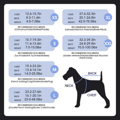 FUAMEY prenda unica-perro rayas menta, tela transpirable para movilidad.