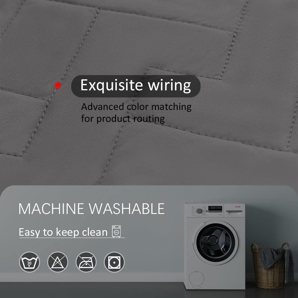 Fuguitex cobertor lavable a máquina facilita la limpieza diaria.