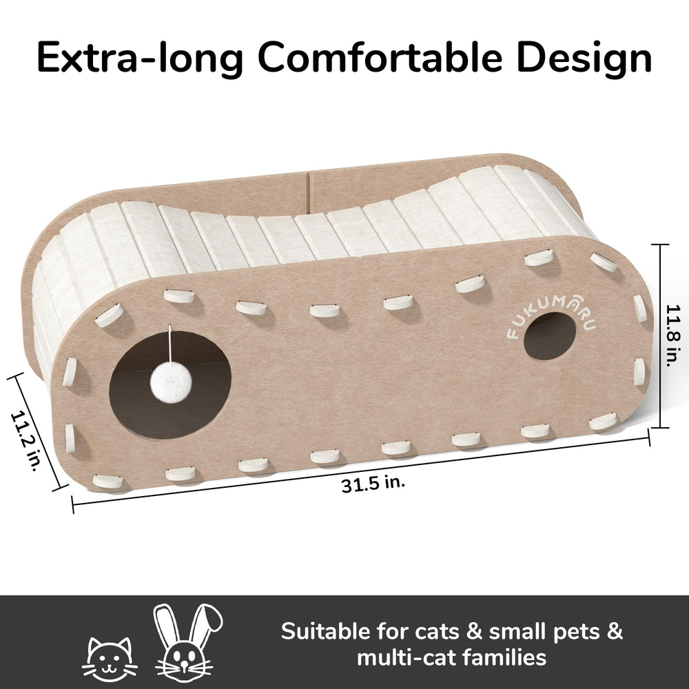 FUKUMARU cama-gato-plataforma-doble-niveles para observación