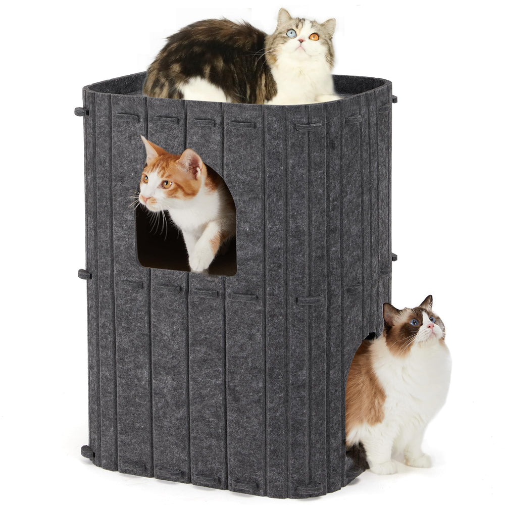 Casa para Gatos FUKUMARU, refugio interior cómodo para siestas largas.