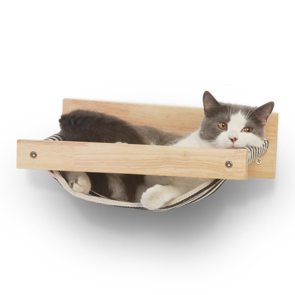 FUKUMARU hamaca pared gatos, descanso cómodo y estable