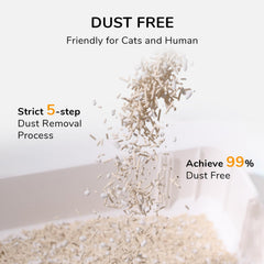 FUKUMARU Tofu Cat Litter: arena libre de polvo