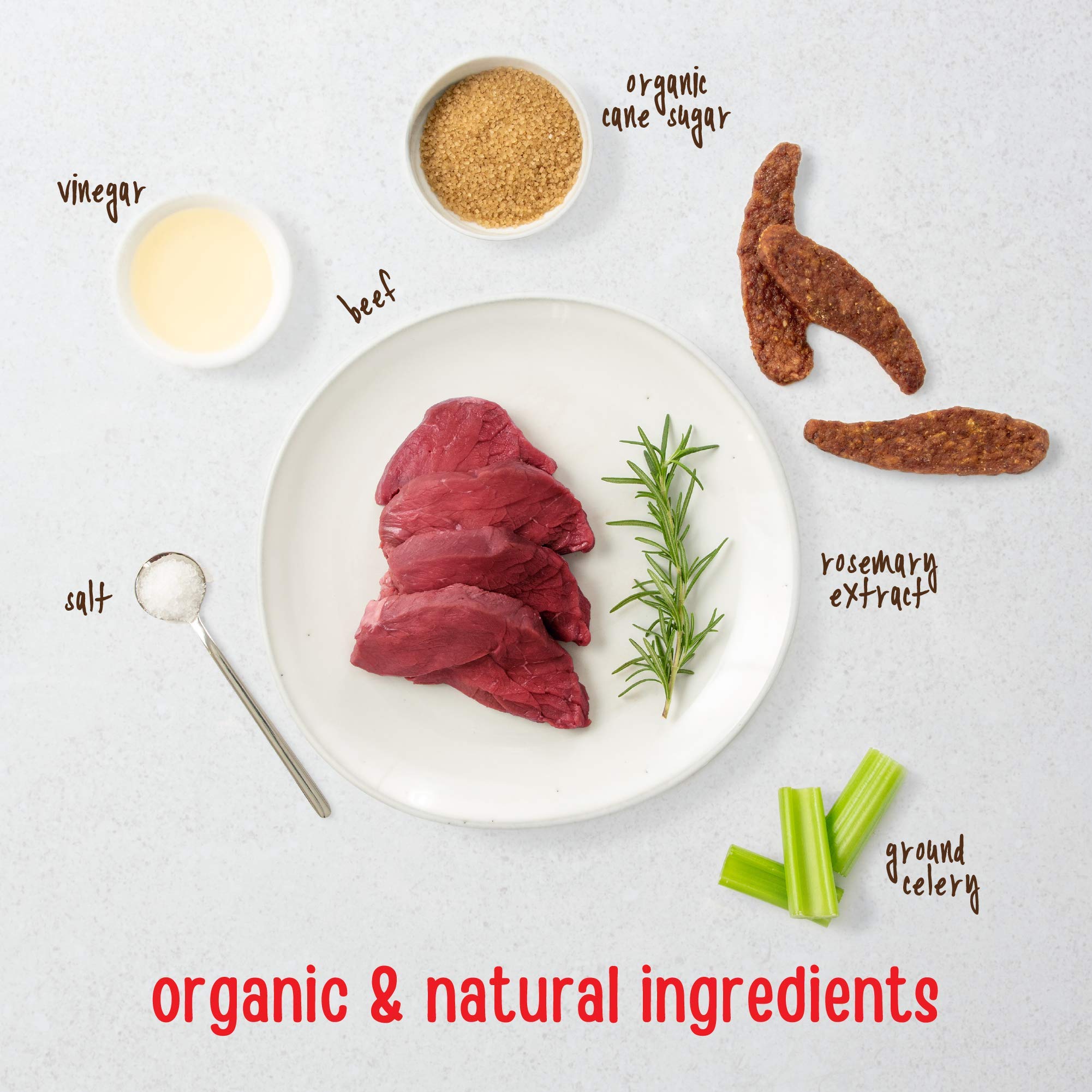 Full Moon Essentials: ingredientes 100% naturales y carne de res de origen familiar.