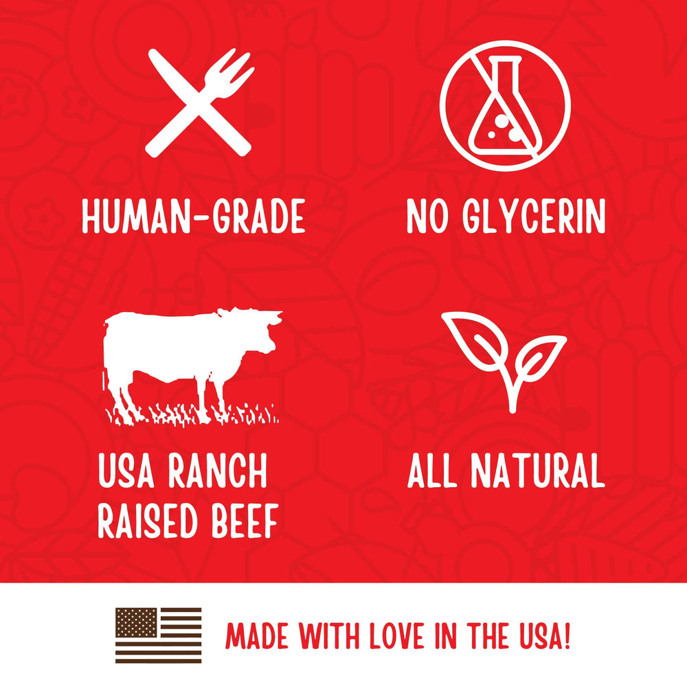Full Moon Essentials: carne de res criada en EE. UU. para premiar de calidad.