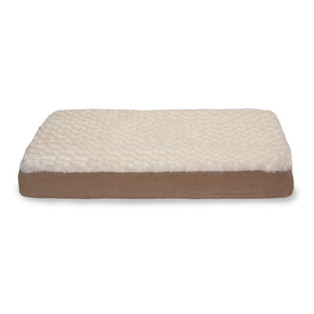 Furhaven cama para perros crema, vista general para descanso cómodo