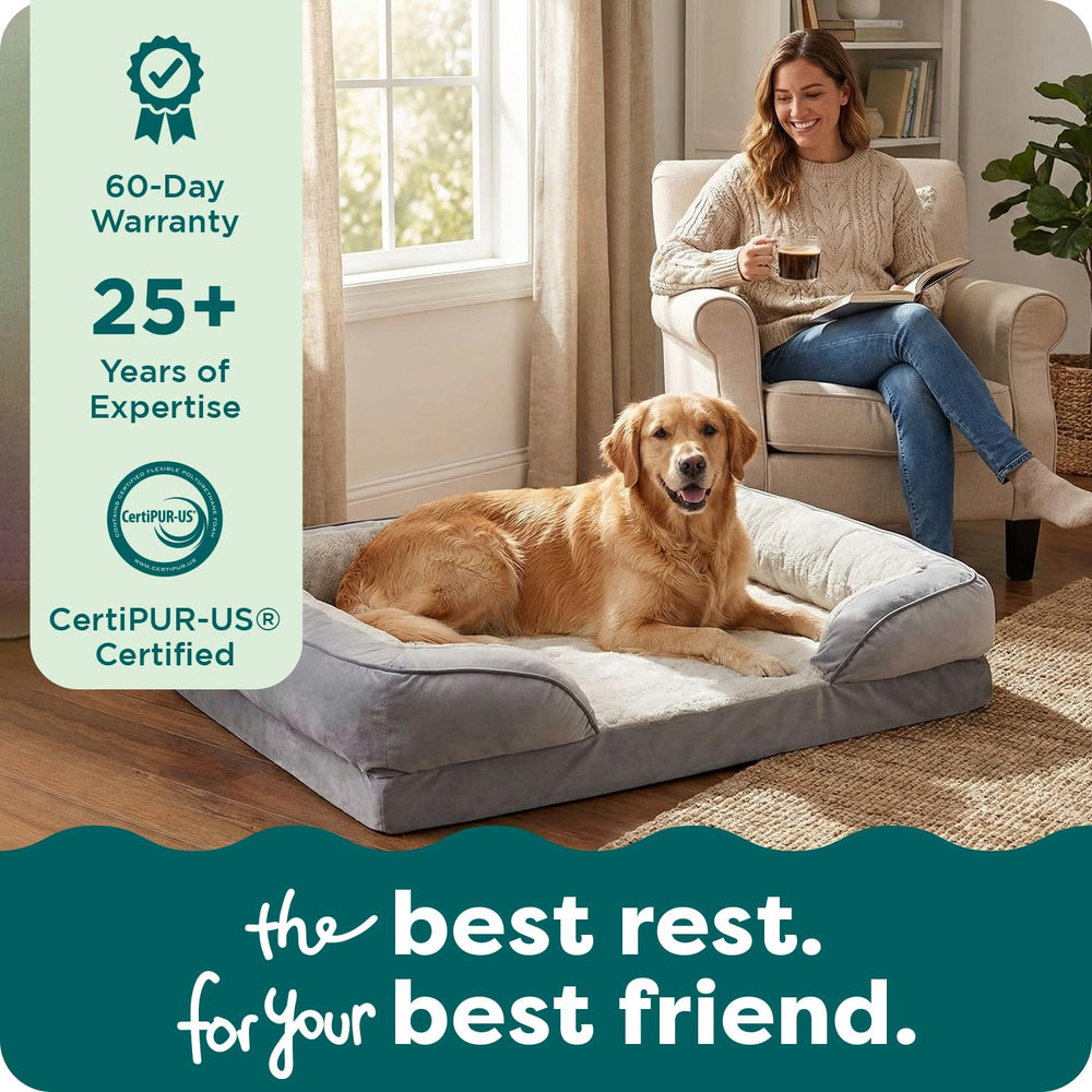 Furhaven cama duradera para uso diario de perros